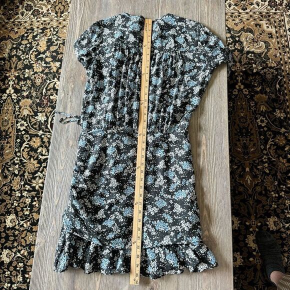 Veronica Beard Sean Silk Floral Mini Dress Size 6 - Picture 12 of 16